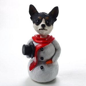 Chihuahua Black & White  Jolly Holidog