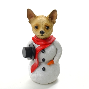 Chihuahua Tan & White  Jolly Holidog