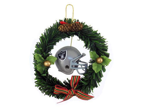 Raiders Wreath Ornament